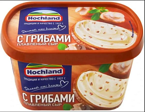 ХОХЛАНД СЫР ПЛАВ. С ГРИБАМИ ванн