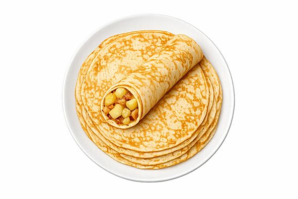 Блинчики с картофелем и луком