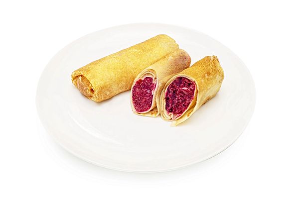 Блинчики с вишней