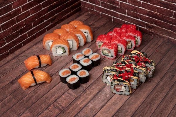 Сет ТРИ ЛОСОСЯ