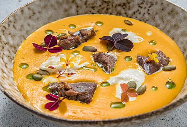 Суп Тыквенный с бараниной