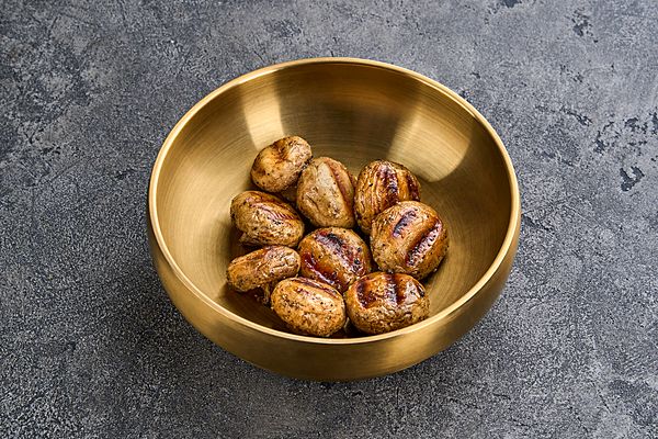 Шампиньоны гриль