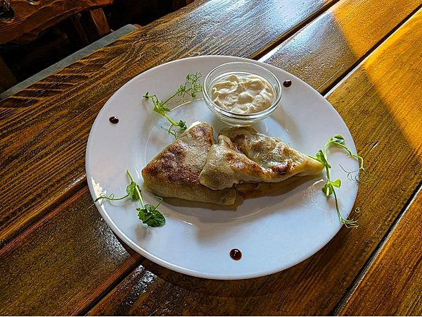 Блинчики с грибами