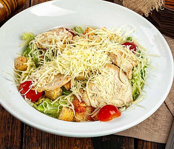 Цезарь с курицей