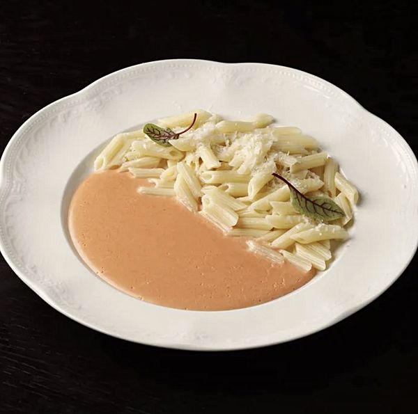 Пенне с сырным соусом