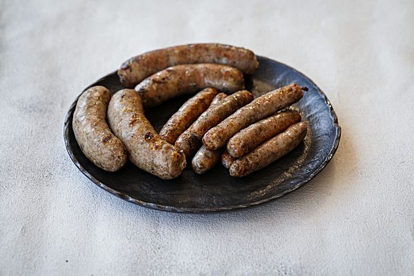 Колбаски свиные рубленые на гриле