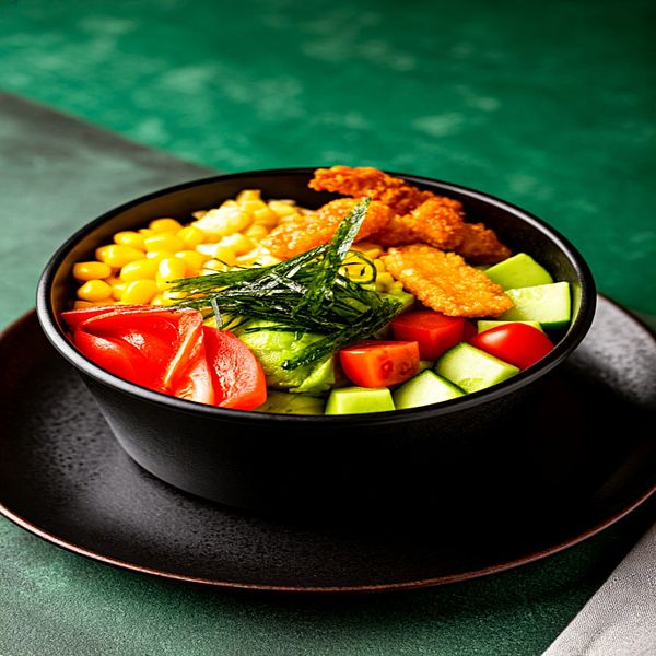 Поке с курицей