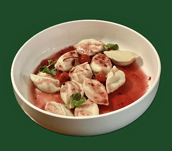 Вареники с вишней