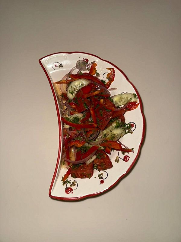 Салат из свежих овощей