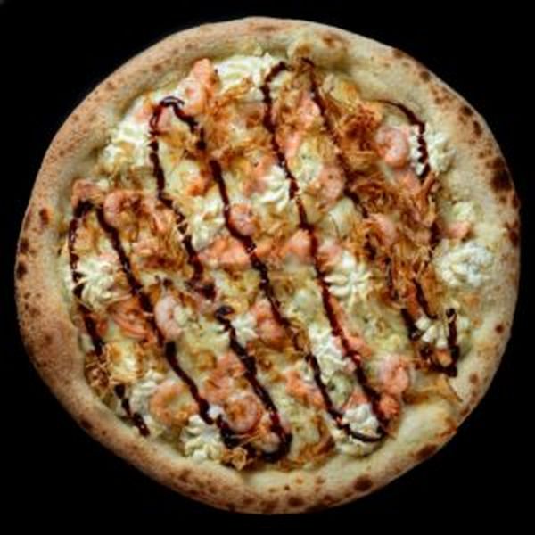 С лососем и горгонзолой