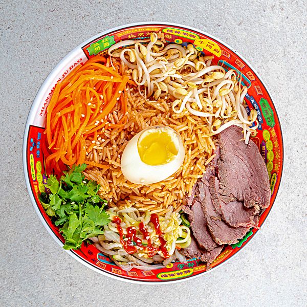 Пибимпаб с говядиной