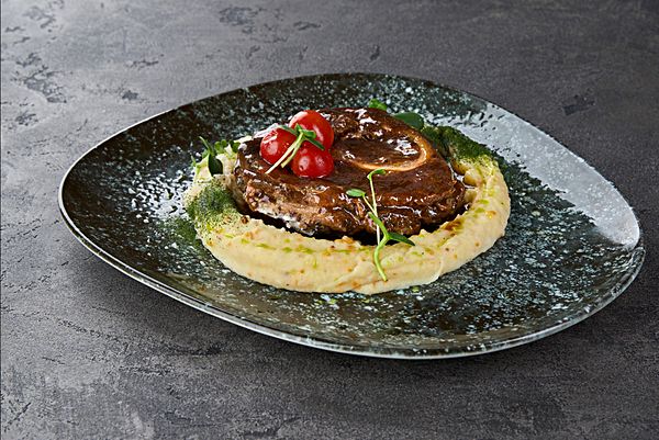 Оссобуко с картофельным кремом