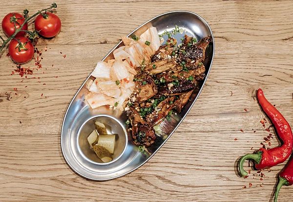 Куриные крылышки в азиатской глазури