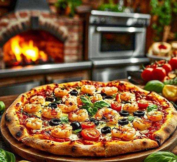 С креветками(33 см)