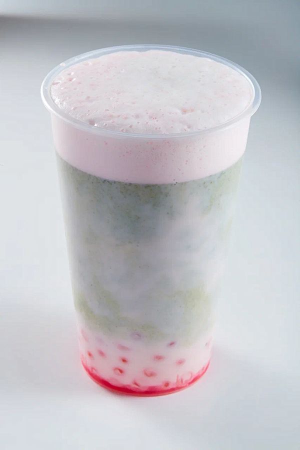 Зеленая матча-малина