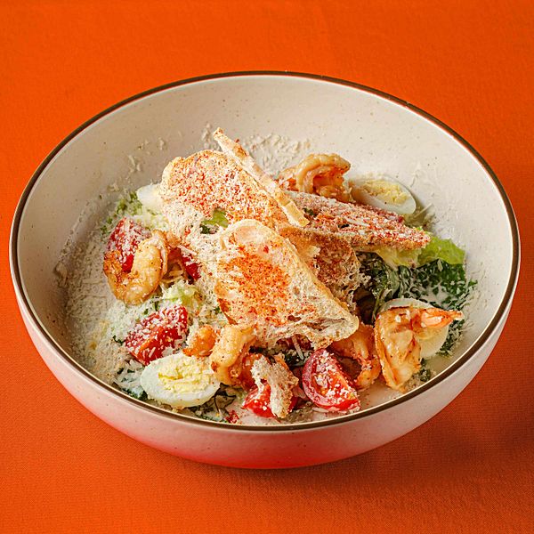 Цезарь с креветками