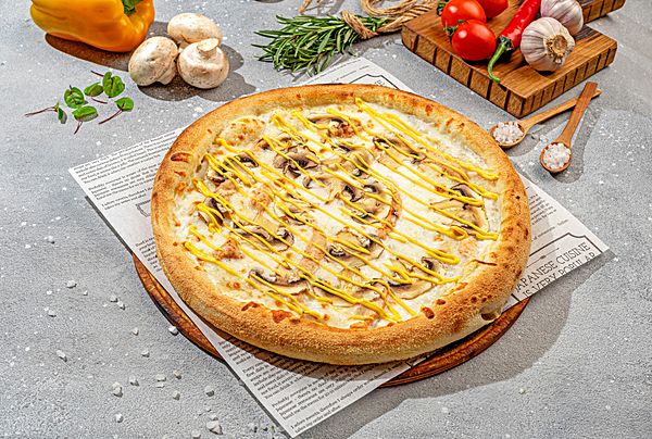 Пицца Сырный цыпленок