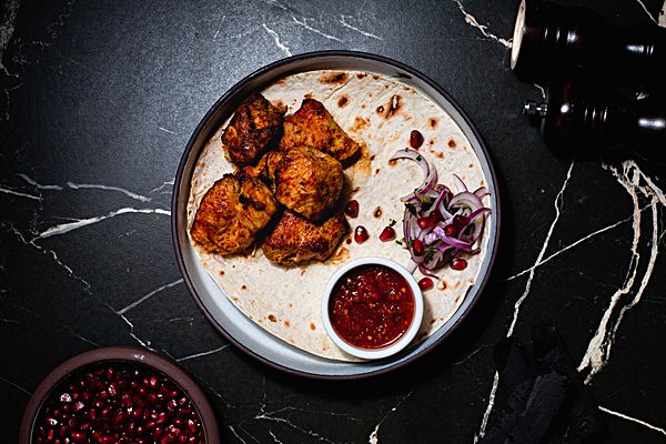 Шашлык из филе индейки