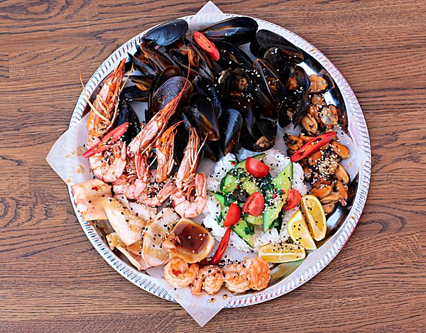 Tайский платтер морепродуктов