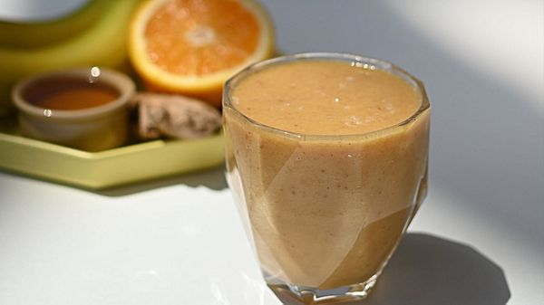 Желтый смузи