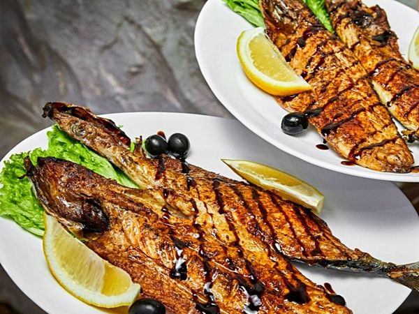 Скумбрия на решетке