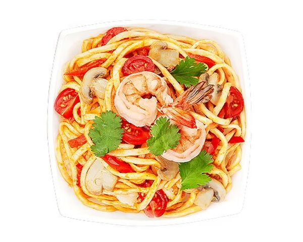 Wok Том ям с креветкой