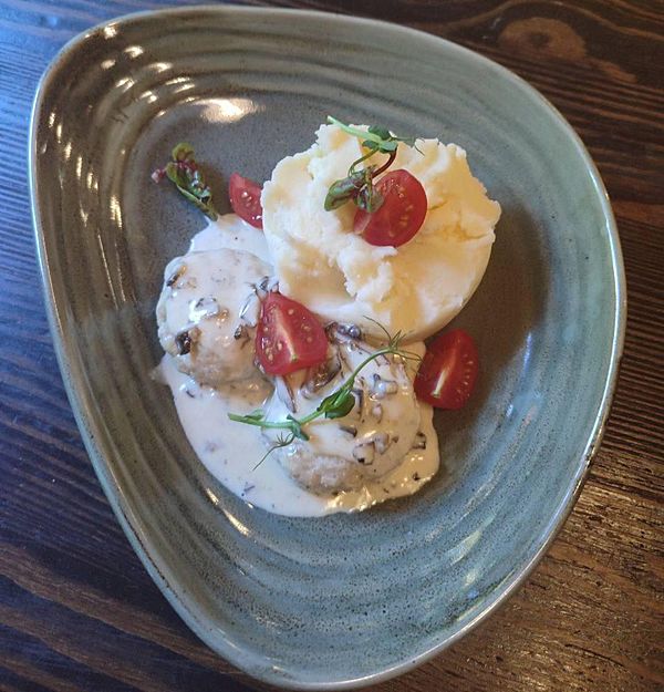 Котлетки из индейки/пюре