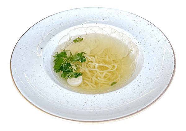 Консоме с куриным филе