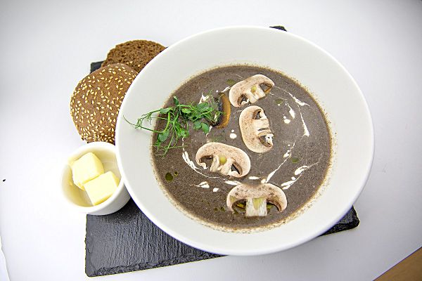 Крем-суп грибной