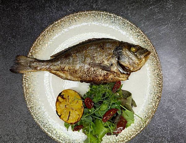 Дорадо на гриле