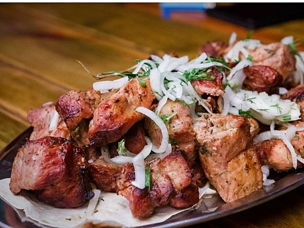 Шашлык из свиной вырезки