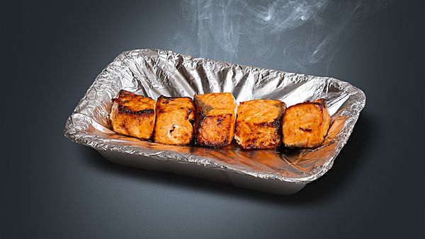 Семга шашлык