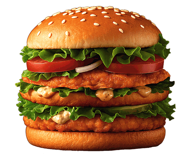 Тройной с курицей