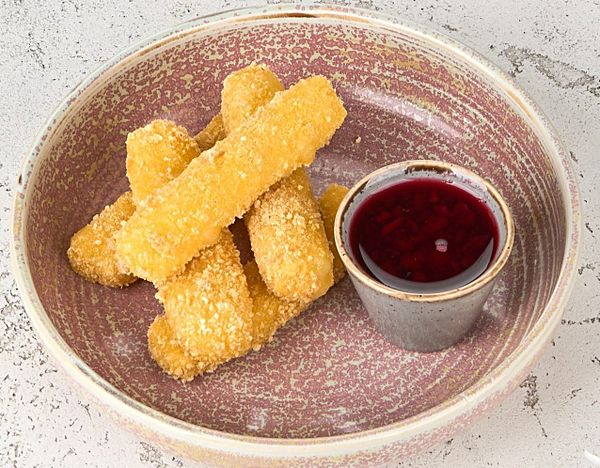 Моцарелла в кукурузной панировке