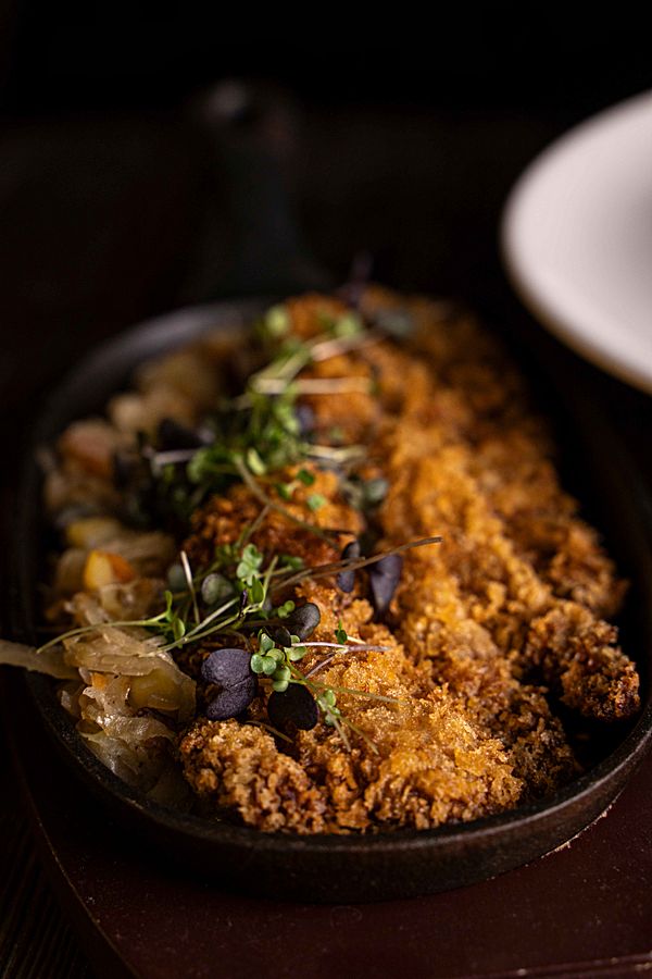 Шницель из свиной шеи