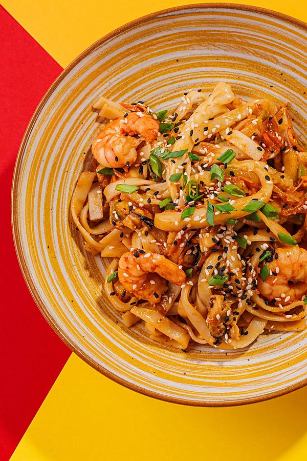 Удон с креветкой