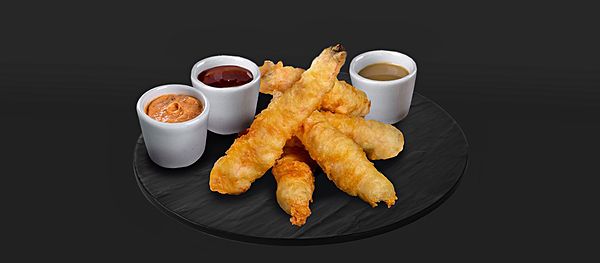 Креветки темпура