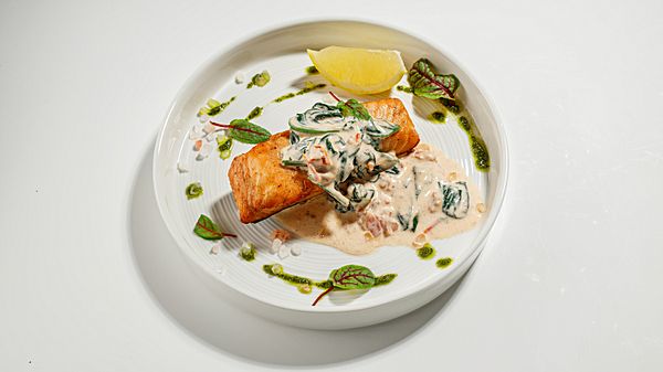 Стейк лосось