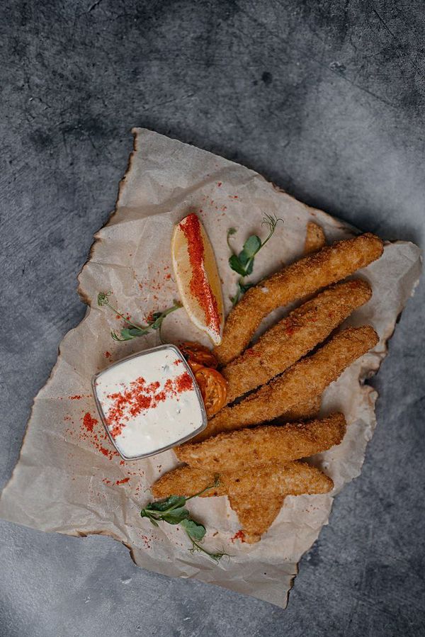 Филе белой рыбы в Панко