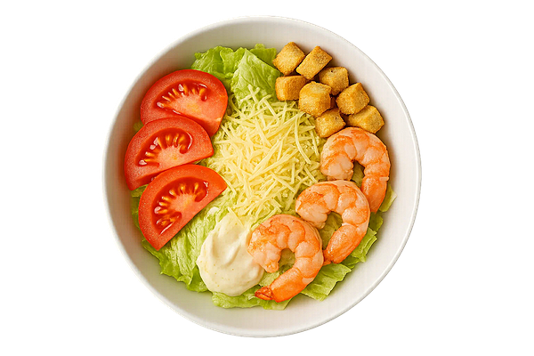 Цезарь с креветками