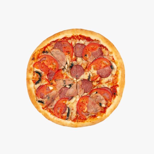 Пицца Куринный рулет-салями