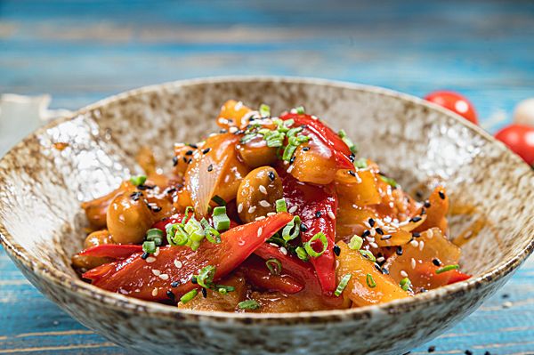 Курица в кисло-сладком соусе