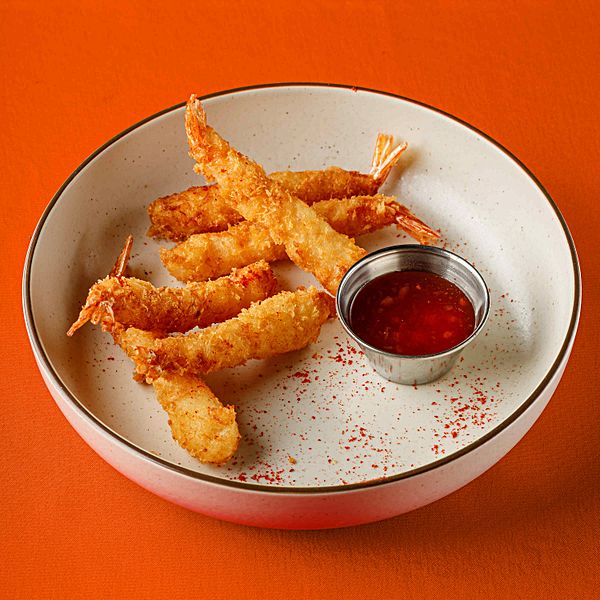 Креветки в панировке