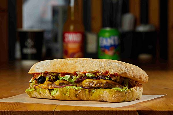 Чиабатта бургер