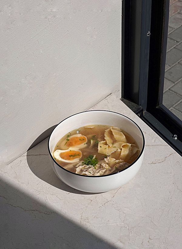 Суп куриный