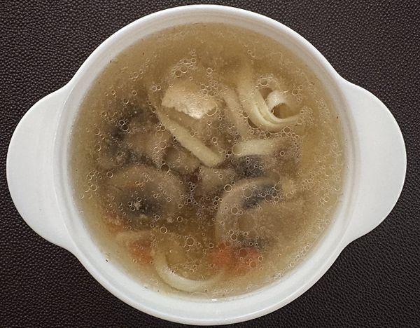 Суп -лапша с грибами