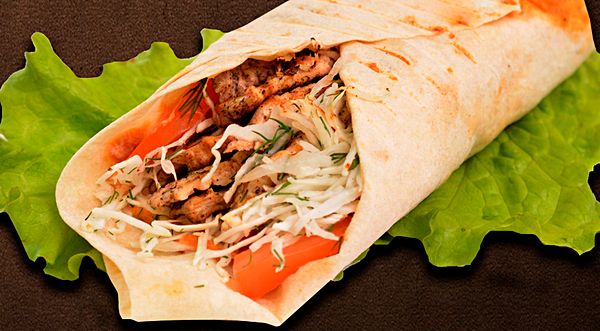 Шаурма со свининой