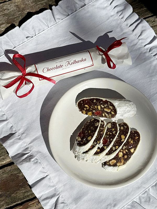 Шоколадная колбаска
