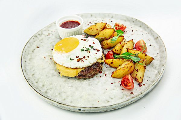 Бифштекс из мраморной говядины