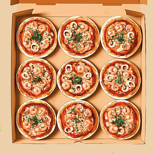 9 Мини-пицц «Полет Кики»